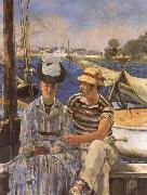 Edouard Manet Agenteuil France oil painting artist